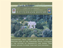 Tablet Screenshot of littlebankcountryhouse.co.uk